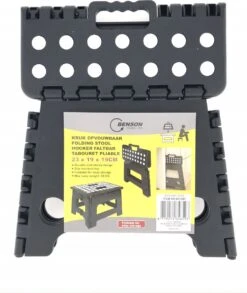 Opvouwbare Kruk - Keukentrap - Zwart 15 Opvouwbare Kruk - Keukentrap - Zwart -Winkel Voor Schoonmaakartikelen 1010x1200 1