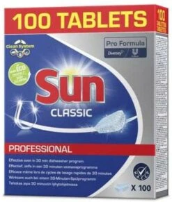 SUN® Sun Vaatwastabletten - Classic - 100 Stuks