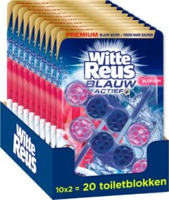 Witte Reus Blauw Actief Toiletblok - Bloesem - WC Blokjes Voordeelverpakking - 20 Stuks 11 Witte Reus Blauw Actief Toiletblok - Bloesem - WC Blokjes Voordeelverpakking - 20 Stuks -Winkel Voor Schoonmaakartikelen 1020x1200
