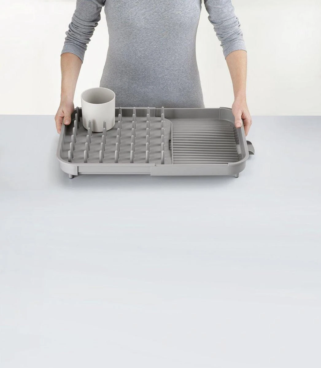 Afdruiprek Uitschuifbaar, Grijs - Joseph Joseph | Duo 2 Afdruiprek Uitschuifbaar, Grijs - Joseph Joseph | Duo - Afbeelding 2