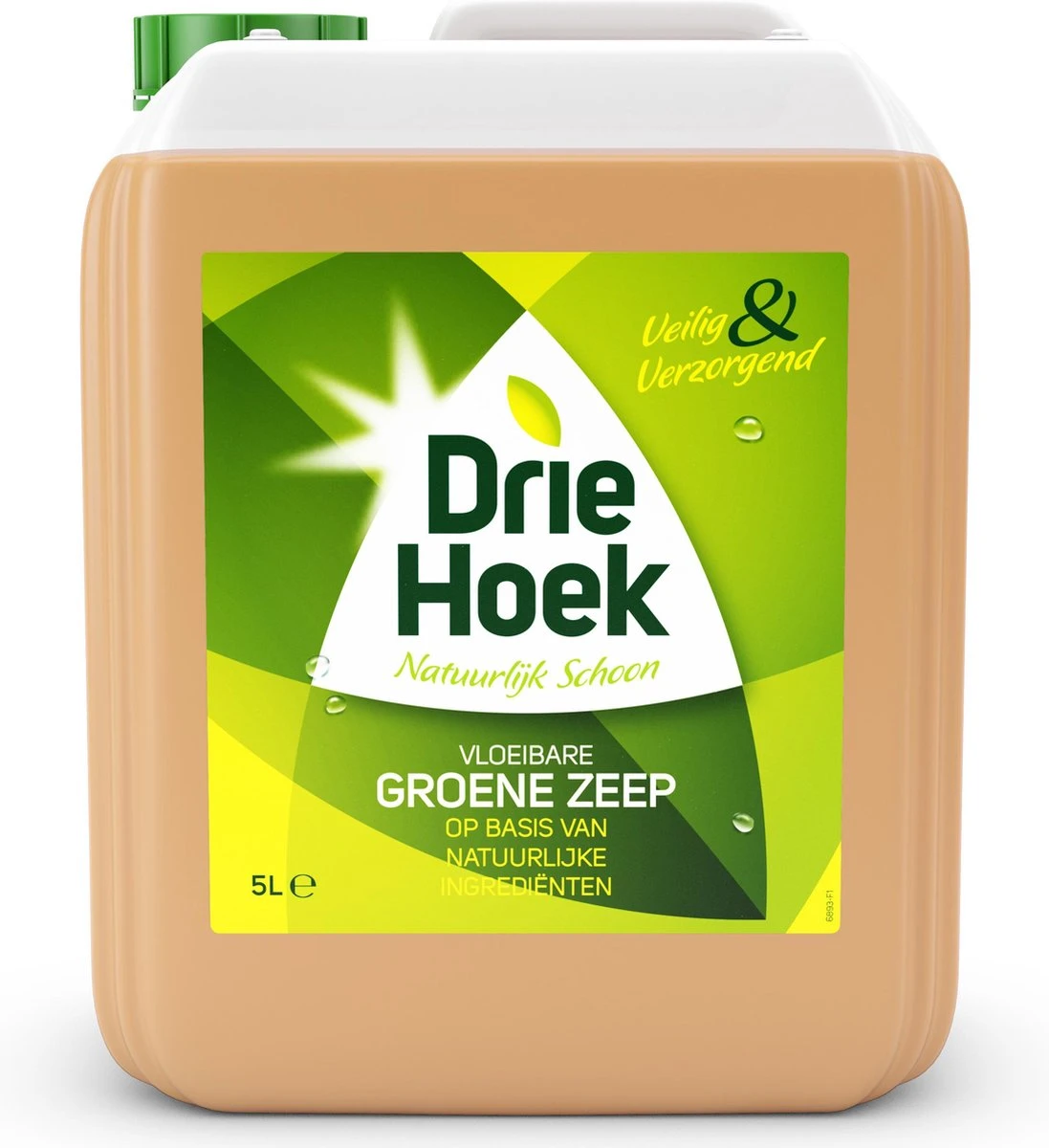 Driehoek - Vloeibare Groene Zeep - 5 Liter 1 Driehoek - Vloeibare Groene Zeep - 5 Liter