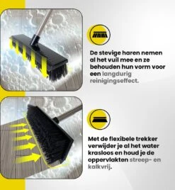 Schrobbezem Zwart Luiwagen Met Steel 120cm - Tuinbezem Straatbezem - Schoonmaak Schrobber Kunststof Harde Bezem - Schrobborstel En Schuurborstel 10 Schrobbezem Zwart Luiwagen Met Steel 120cm - Tuinbezem Straatbezem - Schoonmaak Schrobber Kunststof Harde Bezem - Schrobborstel En Schuurborstel -Winkel Voor Schoonmaakartikelen 1104x1200 3