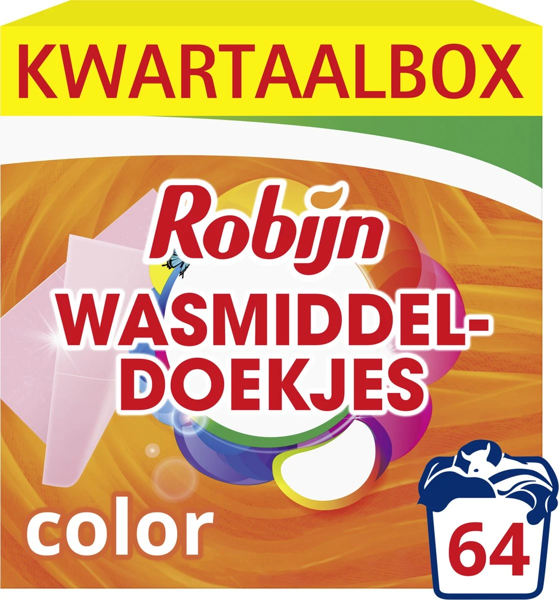 Robijn Classics Color Wasmiddeldoekjes - 4 X 16 Wasstrips - Voordeelverpakking 8 Robijn Classics Color Wasmiddeldoekjes - 4 X 16 Wasstrips - Voordeelverpakking - Afbeelding 8
