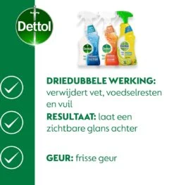 Dettol - 1,5L Allesreiniger Spray Power & Fresh - Badkamer 1x500 Ml Keuken 1x500ml Citrus 1x500ml - Voordeelverpakking 8 Dettol - 1,5L Allesreiniger Spray Power & Fresh - Badkamer 1x500 Ml Keuken 1x500ml Citrus 1x500ml - Voordeelverpakking -Winkel Voor Schoonmaakartikelen 1125x1200 1
