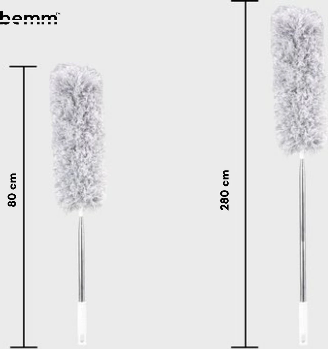 Plumeau - 280 Cm - Uitschuifbaar - Ragebol - Wasbaar - 360° - Flexibel 9 Plumeau - 280 Cm - Uitschuifbaar - Ragebol - Wasbaar - 360° - Flexibel - Afbeelding 9