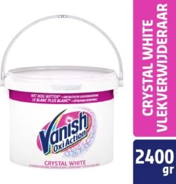 Vanish Oxi Action Crystal White Base Poeder - Voor Witte Was - 2,4 Kg 19 Vanish Oxi Action Crystal White Base Poeder - Voor Witte Was - 2,4 Kg -Winkel Voor Schoonmaakartikelen 1151x1200
