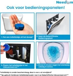 Needum Toiletblokjes Voor Inbouwreservoirs - WC Blokjes - Toiletblokken In Een Voordeelverpakking - 12 Stuks 16 Needum Toiletblokjes Voor Inbouwreservoirs - WC Blokjes - Toiletblokken In Een Voordeelverpakking - 12 Stuks -Winkel Voor Schoonmaakartikelen 1155x1200 4