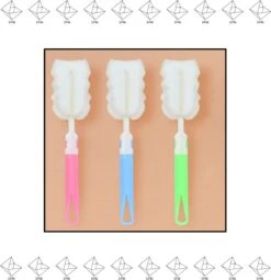 Merkloos EPIN | Glazen Spons | Fles Borstel | Drink Fles Spons | BLAUW -Winkel Voor Schoonmaakartikelen 1164x1200 3