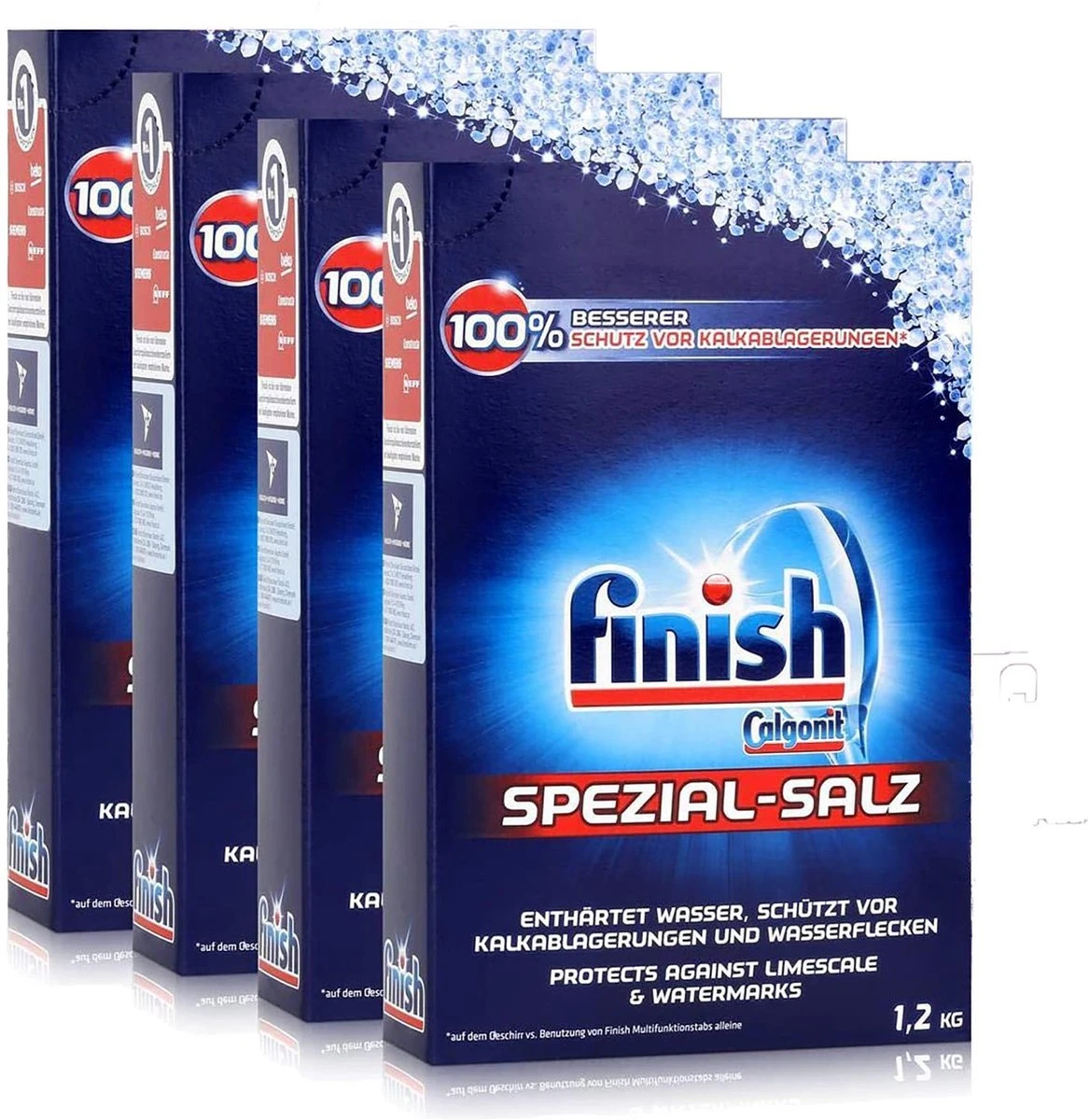 Finish Zout | Zout Vaatwasser | Korrels | Vaatwaszout | 4x 1,2kg = 4,8kg 1 Finish Zout | Zout Vaatwasser | Korrels | Vaatwaszout | 4x 1,2kg = 4,8kg