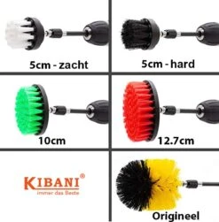 Borstelset Boormachine 25 Delig Per 2 - Schuursponsjes- Schrobborstel - Boorborstel - Schuurborstel - Borstel Boormachine - Schoonmaakborstel - Reinigingsborstel - Tapijtreiniger - Borstelset -Winkel Voor Schoonmaakartikelen 1181x1200 5