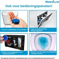 Needum ® Toiletblokjes Voor Inbouwreservoirs – WC-blokjes – Toiletblokken In Een Voordeelverpakking – 30 Stuks 16 Needum ® Toiletblokjes Voor Inbouwreservoirs – WC-blokjes – Toiletblokken In Een Voordeelverpakking – 30 Stuks -Winkel Voor Schoonmaakartikelen 1190x1200 1
