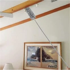 Fain® Plumeau Met Telescoopsteel – Grijs – 80 Tot 280 Cm - Uitschuifbaar – Wasbaar - Flexibel 360° Draaibaar – Duster - Microvezel Ragebol -Winkel Voor Schoonmaakartikelen 1198x1200 21