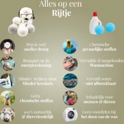 Goodlifehacks Originele XL 6 Stuks Drogerballen - Wasbollen - Wasverzachter - Zero Waste Dryerballs - Duurzaam - Herbruikbare Droogballen - Wit & Grijs - Energie Besparen -Winkel Voor Schoonmaakartikelen 1198x1200 9