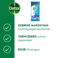 Dettol - Power & Fresh - Schoonmaakdoekjes - Oceaanfris - 4 X 80 Doekjes 9 Dettol - Power & Fresh - Schoonmaakdoekjes - Oceaanfris - 4 X 80 Doekjes -Winkel Voor Schoonmaakartikelen 1199x1200 10