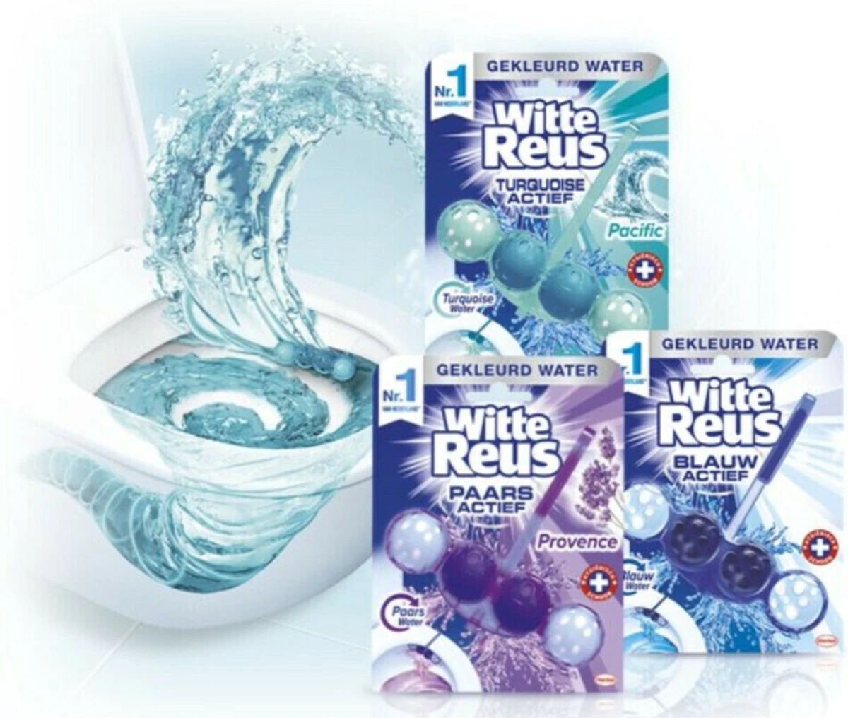 Witte Reus Blauw Actief Toiletblok - Hygiëne - WC Blokjes Voordeelverpakking 20 Stuks 5 Witte Reus Blauw Actief Toiletblok - Hygiëne - WC Blokjes Voordeelverpakking 20 Stuks - Afbeelding 5