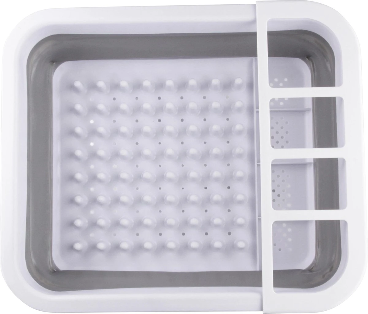 Merkloos Afdruiprek Voor Afwas - Afwasrek - Opvouwbaar - Inklapbaar - Compact - Vaatwasrek Met Bestekrekje 7 Merkloos Afdruiprek Voor Afwas - Afwasrek - Opvouwbaar - Inklapbaar - Compact - Vaatwasrek Met Bestekrekje - Afbeelding 7