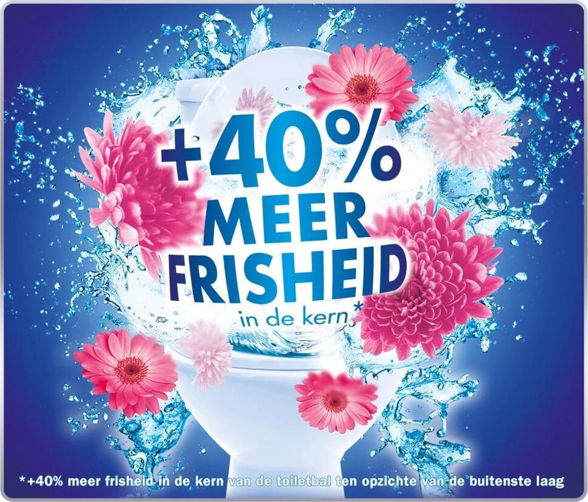 Witte Reus Kracht Actief Toiletblok - Bloesem - WC Blokjes Voordeelverpakking - 20 Stuks 3 Witte Reus Kracht Actief Toiletblok - Bloesem - WC Blokjes Voordeelverpakking - 20 Stuks - Afbeelding 3