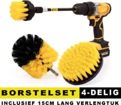 Professionele 4 Delige Borstelset Voor De Boormachine Incl. Verlengstuk, Deze Schoonmaak Schuurborstel Elektrisch Opzetborstel Schrobborstel Set Is Geschikt Als Schrobber Voor Badkamer, Auto, Keuken En Tuin 13 Professionele 4 Delige Borstelset Voor De Boormachine Incl. Verlengstuk, Deze Schoonmaak Schuurborstel Elektrisch Opzetborstel Schrobborstel Set Is Geschikt Als Schrobber Voor Badkamer, Auto, Keuken En Tuin -Winkel Voor Schoonmaakartikelen 1200x1034 1