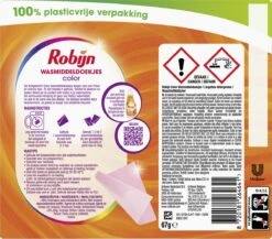 Robijn Classics Color Wasmiddeldoekjes - 4 X 16 Wasstrips - Voordeelverpakking 13 Robijn Classics Color Wasmiddeldoekjes - 4 X 16 Wasstrips - Voordeelverpakking -Winkel Voor Schoonmaakartikelen 1200x1055