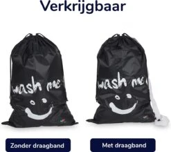Wonair - Waszak Groot - 60x90cm - Zwart - Met Trekkoord En Draagband 14 Wonair - Waszak Groot - 60x90cm - Zwart - Met Trekkoord En Draagband -Winkel Voor Schoonmaakartikelen 1200x1069