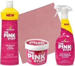 Stardrops 3x The Pink Stuff - Het Wonder Reinigingsmiddel – Allesreiniger Spray - Schoonmaakpasta - Milieuvriendelijk - Huishouden -Winkel Voor Schoonmaakartikelen 1200x1070 1
