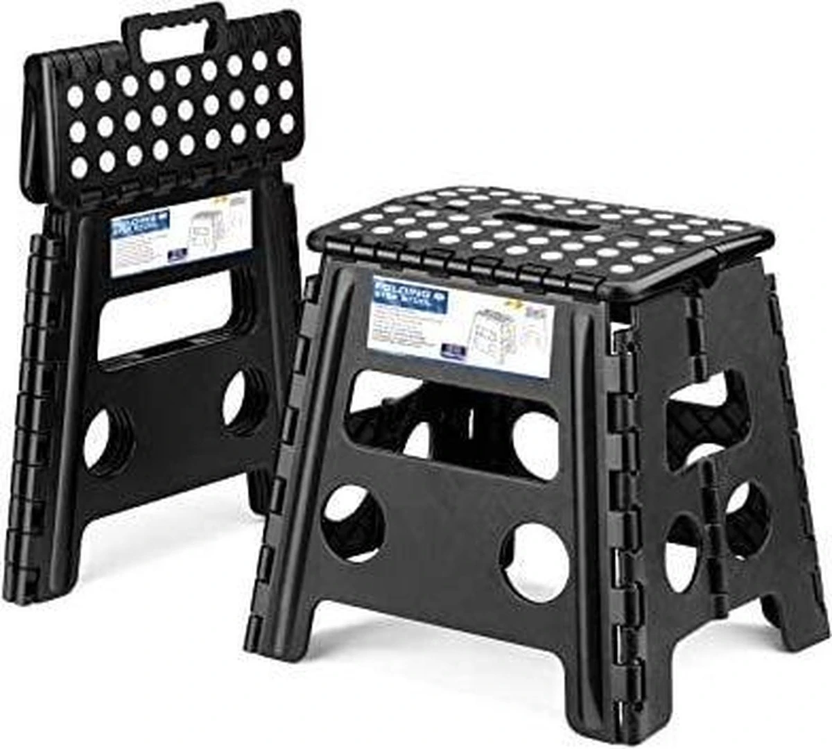 Buxibo - Kruk - Krukje - Keukentrap - Keukentrapje - Opvouwbaar Trapje - Keuken/Badkamer/Schuur Trapje - 29 X 24 X 40cm 13 Buxibo - Kruk - Krukje - Keukentrap - Keukentrapje - Opvouwbaar Trapje - Keuken/Badkamer/Schuur Trapje - 29 X 24 X 40cm - Afbeelding 13