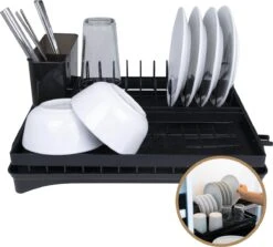 Baulk® - Afdruiprek - Afdruiprek Met Lekbak - Afwas - Droogrek Afwas - RVS - Bestekbak - Modern 15 Baulk® - Afdruiprek - Afdruiprek Met Lekbak - Afwas - Droogrek Afwas - RVS - Bestekbak - Modern -Winkel Voor Schoonmaakartikelen 1200x1084 5