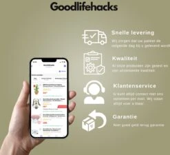 Goodlifehacks Originele XL 6 Stuks Drogerballen - Wasbollen - Wasverzachter - Zero Waste Dryerballs - Duurzaam - Herbruikbare Droogballen - Wit & Grijs - Energie Besparen -Winkel Voor Schoonmaakartikelen 1200x1093