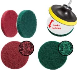 Borstelset Boormachine 25 Delig Per 2 - Schuursponsjes- Schrobborstel - Boorborstel - Schuurborstel - Borstel Boormachine - Schoonmaakborstel - Reinigingsborstel - Tapijtreiniger - Borstelset -Winkel Voor Schoonmaakartikelen 1200x1098