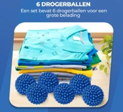 Roegaarden Drogerballen - Wasbollen - 6 Stuks - Siliconen - Sneller Droog - Anti-kreuk 15 Roegaarden Drogerballen - Wasbollen - 6 Stuks - Siliconen - Sneller Droog - Anti-kreuk -Winkel Voor Schoonmaakartikelen 1200x1100 1