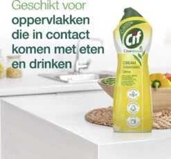 Cif CleanBoost Cream Citroen Schuurmiddel - 8 X 750 Ml - Voordeelverpakking 9 Cif CleanBoost Cream Citroen Schuurmiddel - 8 X 750 Ml - Voordeelverpakking -Winkel Voor Schoonmaakartikelen 1200x1118 1
