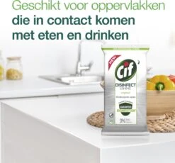 Cif Disinfect & Shine Wipes Doden 99,99% Van De Bacteriën Original Desinfecterende Schoonmaakdoekjes, Van 100% Biologisch Afbreekbaar Textiel 5 X 75 Doekjes 17 Cif Disinfect & Shine Wipes Doden 99,99% Van De Bacteriën Original Desinfecterende Schoonmaakdoekjes, Van 100% Biologisch Afbreekbaar Textiel 5 X 75 Doekjes -Winkel Voor Schoonmaakartikelen 1200x1118