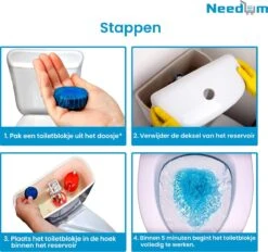 Needum ® Toiletblokjes Voor Inbouwreservoirs – WC-blokjes – Toiletblokken In Een Voordeelverpakking – 30 Stuks 15 Needum ® Toiletblokjes Voor Inbouwreservoirs – WC-blokjes – Toiletblokken In Een Voordeelverpakking – 30 Stuks -Winkel Voor Schoonmaakartikelen 1200x1129 2