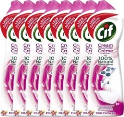 CIF Cream Pink Flower - 8 X 500 Ml - Schuurmiddel - Voordeelverpakking 5 CIF Cream Pink Flower - 8 X 500 Ml - Schuurmiddel - Voordeelverpakking -Winkel Voor Schoonmaakartikelen 1200x1132 1