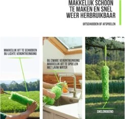 Strex Telescopische Plumeau Met Telescoopsteel - 60 Tot 140 Cm - Uitschuifbaar - Wasbaar - Flexibel 360° Draaibaar - Microvezel Ragebol 10 Strex Telescopische Plumeau Met Telescoopsteel - 60 Tot 140 Cm - Uitschuifbaar - Wasbaar - Flexibel 360° Draaibaar - Microvezel Ragebol -Winkel Voor Schoonmaakartikelen 1200x1146 1