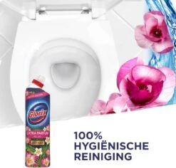 Glorix WC Powergel Toiletreiniger Pink Flower - 6 X 750 Ml - Voordeelverpakking -Winkel Voor Schoonmaakartikelen 1200x1147 4