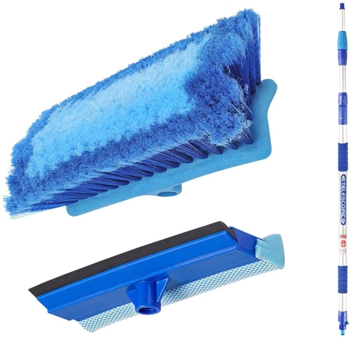 PROPLUS Pro Plus Wasborstel - Heavy Duty - Telescopische Steel - Uitschuifbaar Tot 3 Meter 1 PROPLUS Pro Plus Wasborstel - Heavy Duty - Telescopische Steel - Uitschuifbaar Tot 3 Meter