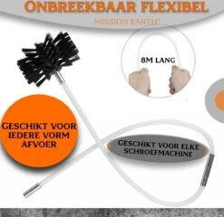 Schoorsteenveegset - 8 Meter - 2 Borstelkoppen - Professioneel - Schoorsteen Borstel - Veegkit - Haardset Voor Houtkachel - Flexibel - Schoorsteenveger - Pelletkachel Accessoires - Schoorsteen Reiniger - Geschikt Voor Boormachines 11 Schoorsteenveegset - 8 Meter - 2 Borstelkoppen - Professioneel - Schoorsteen Borstel - Veegkit - Haardset Voor Houtkachel - Flexibel - Schoorsteenveger - Pelletkachel Accessoires - Schoorsteen Reiniger - Geschikt Voor Boormachines -Winkel Voor Schoonmaakartikelen 1200x1167 5