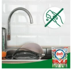 Dreft Platinum Plus All In One - Vaatwastabletten - Voordeelverpakking 5 X 16 Stuks 10 Dreft Platinum Plus All In One - Vaatwastabletten - Voordeelverpakking 5 X 16 Stuks -Winkel Voor Schoonmaakartikelen 1200x1168