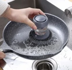 Afwasborstel Met Zeepdispenser – Met 3 Verschillende Opzet Stukken – Inclusief Houder – Grijs – Afwas Borstel Zeepreservoir – Zeep Handborstel – Doseerpomp – Afwasmiddel Dispenser – Navulbaar 10 Afwasborstel Met Zeepdispenser – Met 3 Verschillende Opzet Stukken – Inclusief Houder – Grijs – Afwas Borstel Zeepreservoir – Zeep Handborstel – Doseerpomp – Afwasmiddel Dispenser – Navulbaar -Winkel Voor Schoonmaakartikelen 1200x1168 3