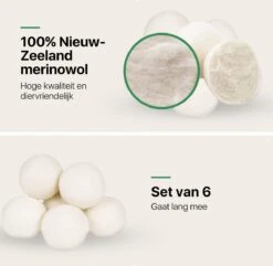 Tenify 6 XL Drogerballen + Extra Lavendel Olie - Wasbollen - Duurzaam - Schaapswol - Wasverzachter - Wasdrogerballen - Herbruikbare Droogballen - Energie Besparen 13 Tenify 6 XL Drogerballen + Extra Lavendel Olie - Wasbollen - Duurzaam - Schaapswol - Wasverzachter - Wasdrogerballen - Herbruikbare Droogballen - Energie Besparen -Winkel Voor Schoonmaakartikelen 1200x1169 4