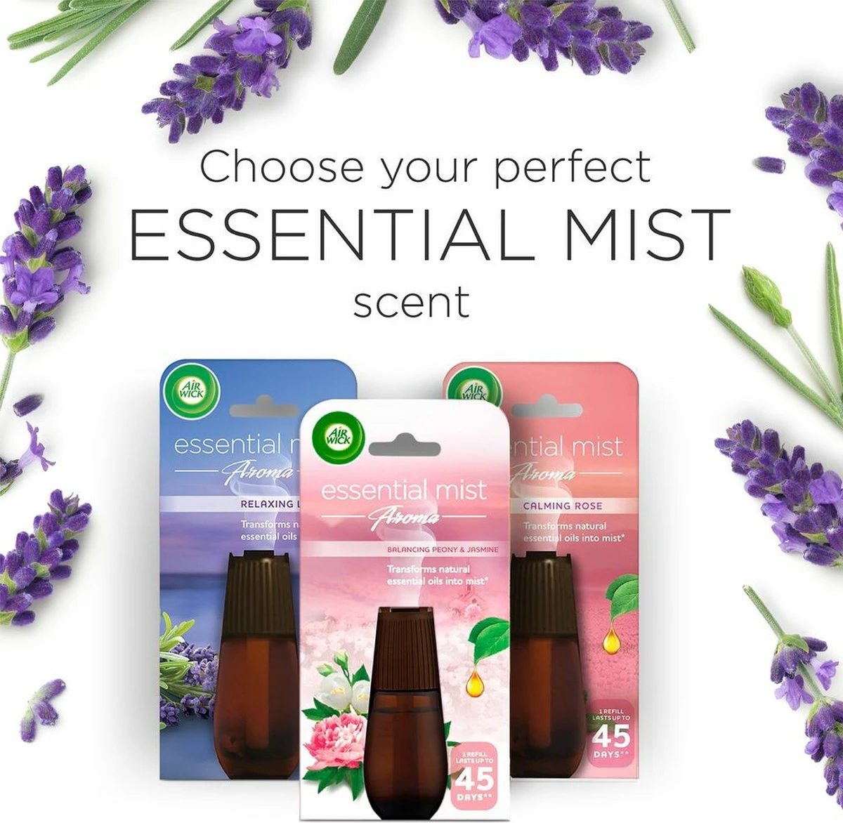 Air Wick Essential Mist Automatische Geurverspreider Luchtverfrisser - Innerlijke Rust - Navulling 2 Air Wick Essential Mist Automatische Geurverspreider Luchtverfrisser - Innerlijke Rust - Navulling - Afbeelding 2
