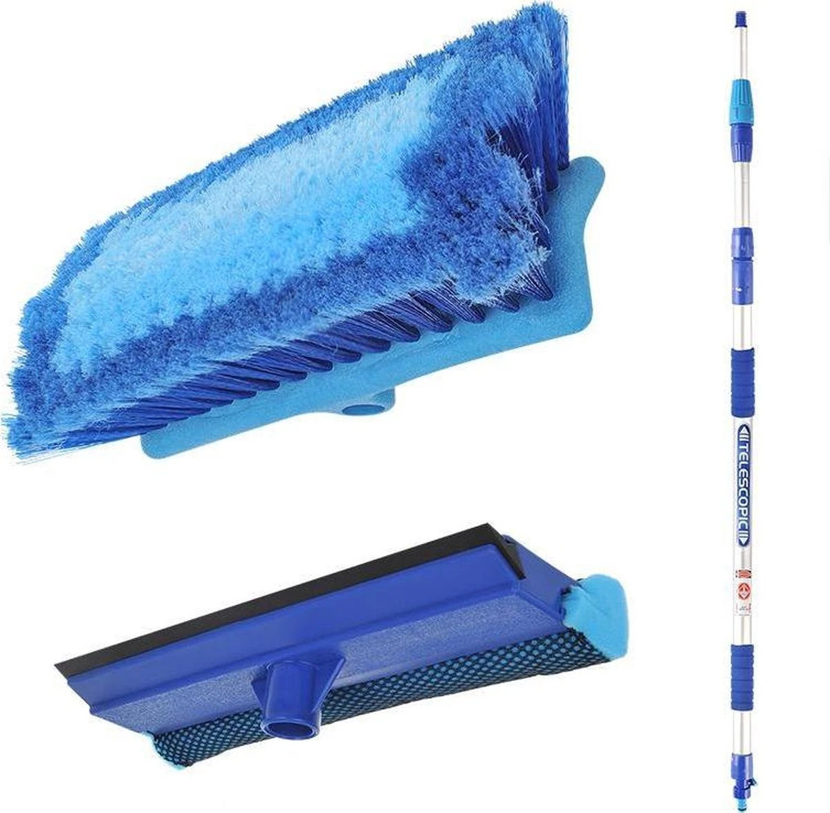 PROPLUS Pro Plus Wasborstel - Heavy Duty - Telescopische Steel - Uitschuifbaar Tot 3 Meter 13 PROPLUS Pro Plus Wasborstel - Heavy Duty - Telescopische Steel - Uitschuifbaar Tot 3 Meter - Afbeelding 13