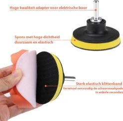 Borstelset Boormachine 25 Delig - Schuursponsjes- Schrobborstel – Boorborstel – Schuurborstel - Borstel Boormachine – Schoonmaakborstel – Reinigingsborstel – Tapijtreiniger - Borstelset -Winkel Voor Schoonmaakartikelen 1200x1184 15