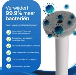 RevoBrush 28x Crystal Clean Foaming Pads Navulling - WC Borstel Met Houder Vrijstaand 10 RevoBrush 28x Crystal Clean Foaming Pads Navulling - WC Borstel Met Houder Vrijstaand -Winkel Voor Schoonmaakartikelen 1200x1184 5