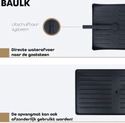 Baulk® - Afdruiprek - Afdruiprek Met Lekbak - Afwas - Droogrek Afwas - RVS - Bestekbak - Modern 21 Baulk® - Afdruiprek - Afdruiprek Met Lekbak - Afwas - Droogrek Afwas - RVS - Bestekbak - Modern -Winkel Voor Schoonmaakartikelen 1200x1185 4