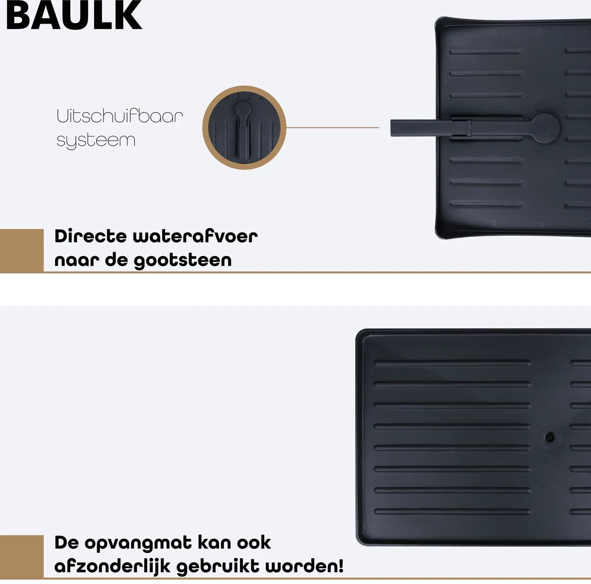 Baulk® - Afdruiprek - Afdruiprek Met Lekbak - Afwas - Droogrek Afwas - RVS - Bestekbak - Modern 11 Baulk® - Afdruiprek - Afdruiprek Met Lekbak - Afwas - Droogrek Afwas - RVS - Bestekbak - Modern - Afbeelding 11