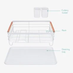 Navaris Afdruiprek Met Uitneembare Bestekhouder - Afwasrek Met Losse Lekbak - Vaatwasrek Met Plateau - Voor Bestek, Borden, Schalen En Pannen 12 Navaris Afdruiprek Met Uitneembare Bestekhouder - Afwasrek Met Losse Lekbak - Vaatwasrek Met Plateau - Voor Bestek, Borden, Schalen En Pannen -Winkel Voor Schoonmaakartikelen 1200x1189 9