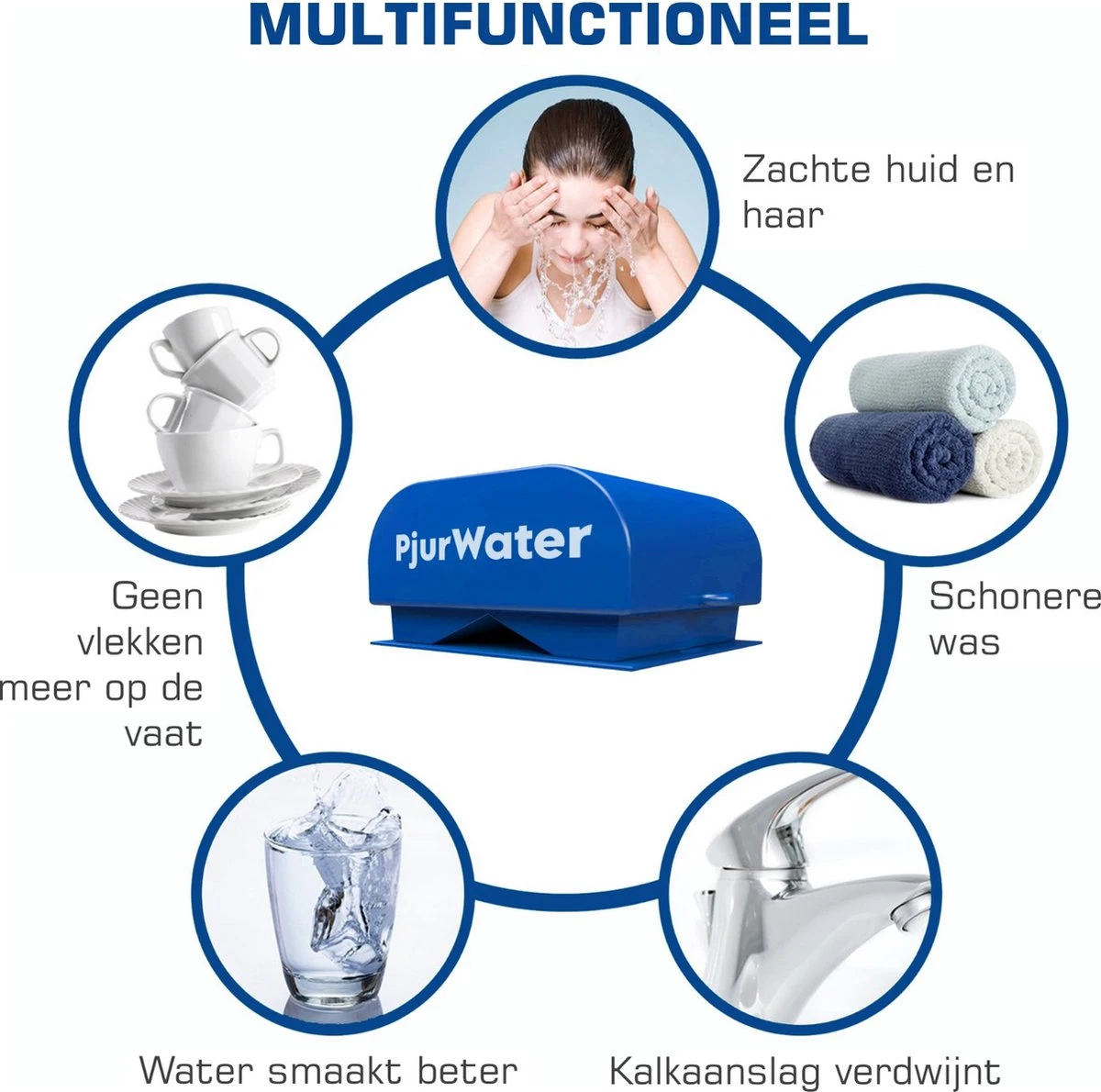 PjurWater Professionele Waterontharder Magnetisch Waterverzachter Magneet Waterontkalker Water Filter 5 PjurWater Professionele Waterontharder Magnetisch Waterverzachter Magneet Waterontkalker Water Filter - Afbeelding 5