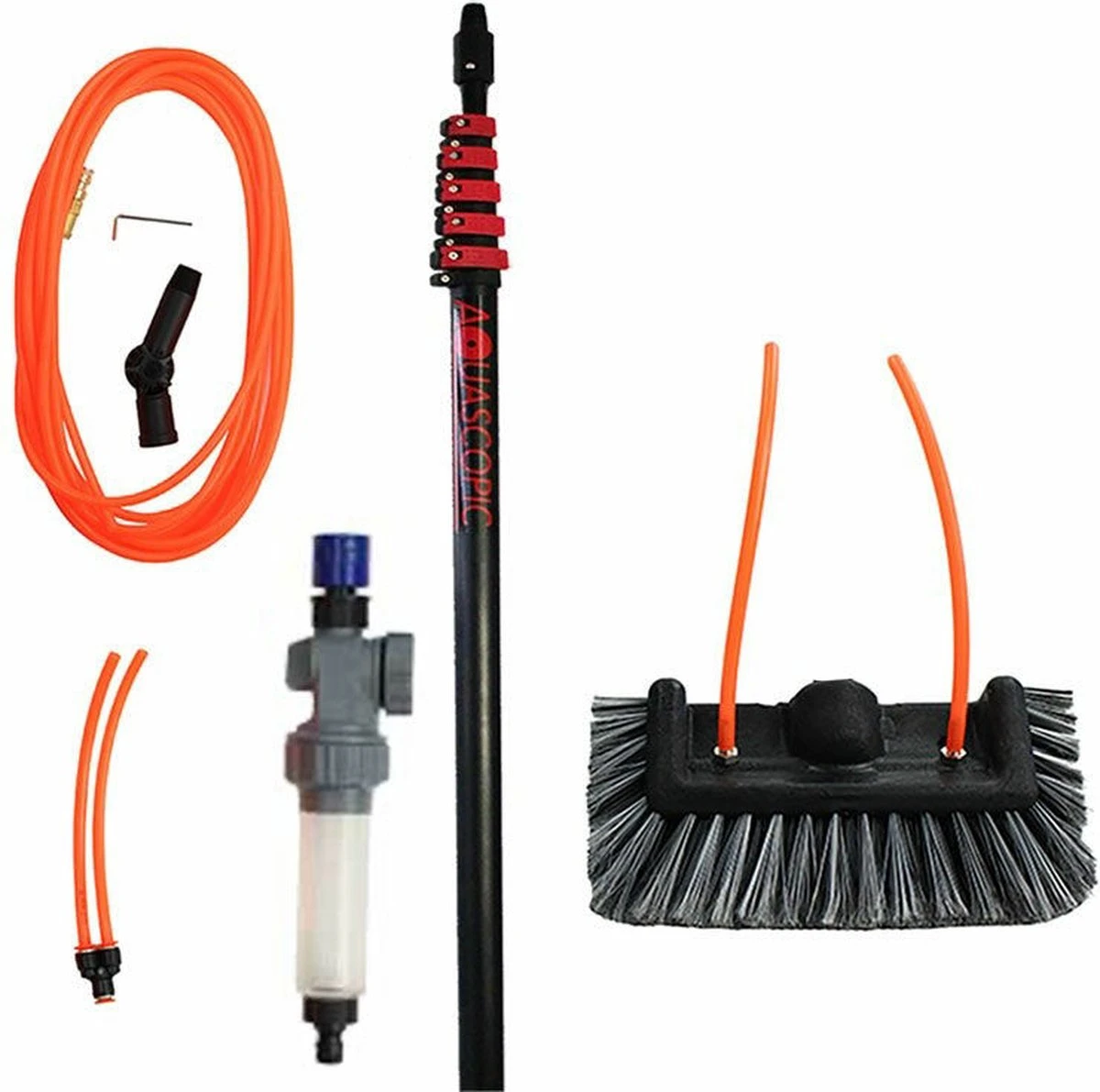 Aquascopic - Telescopische Steel Met Set - 3,6 M 6 Aquascopic - Telescopische Steel Met Set - 3,6 M - Afbeelding 6